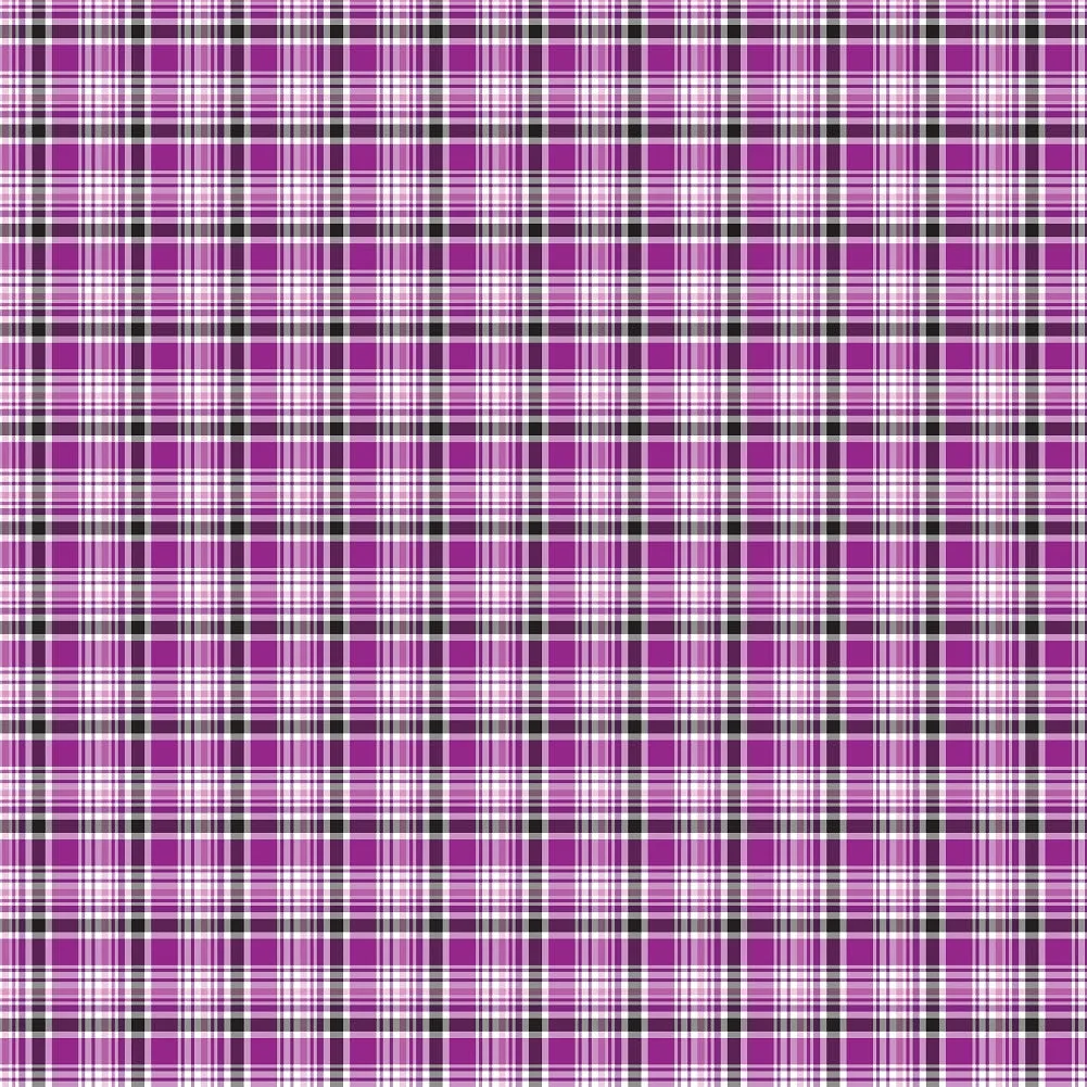 Plaid Pattern Adhesive Vinyl Sheet 3