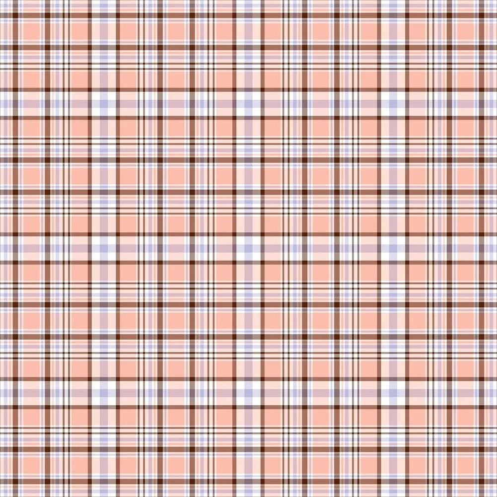 Plaid Pattern Adhesive Vinyl Sheet 3