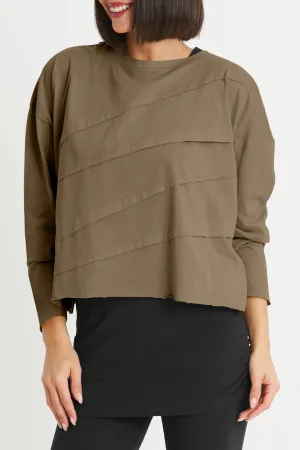 Planet - Pima Cotton Mini Tucked Tee - Loden