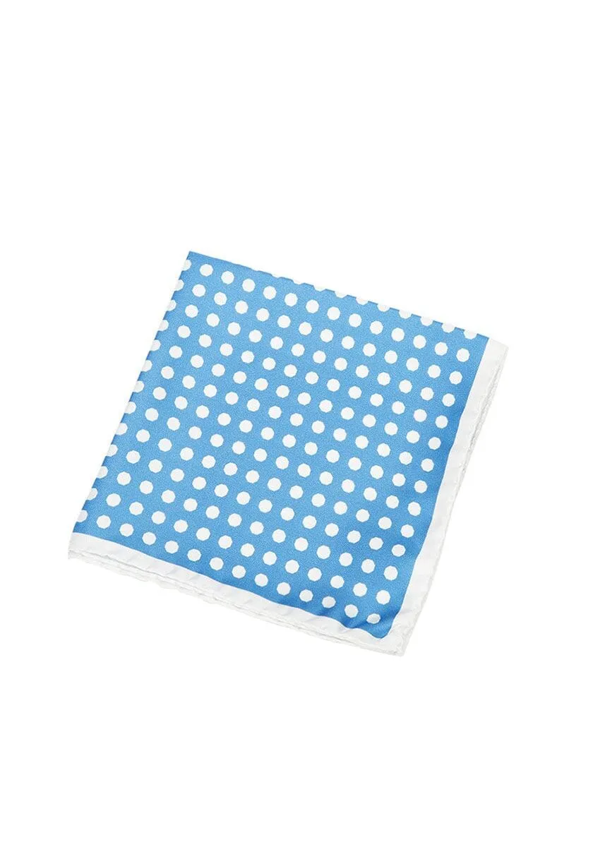 POLKA DOT POCKET SQUARE