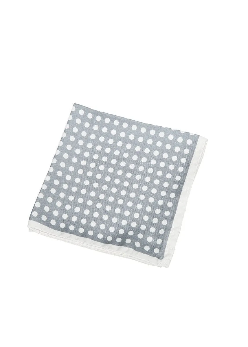 POLKA DOT POCKET SQUARE