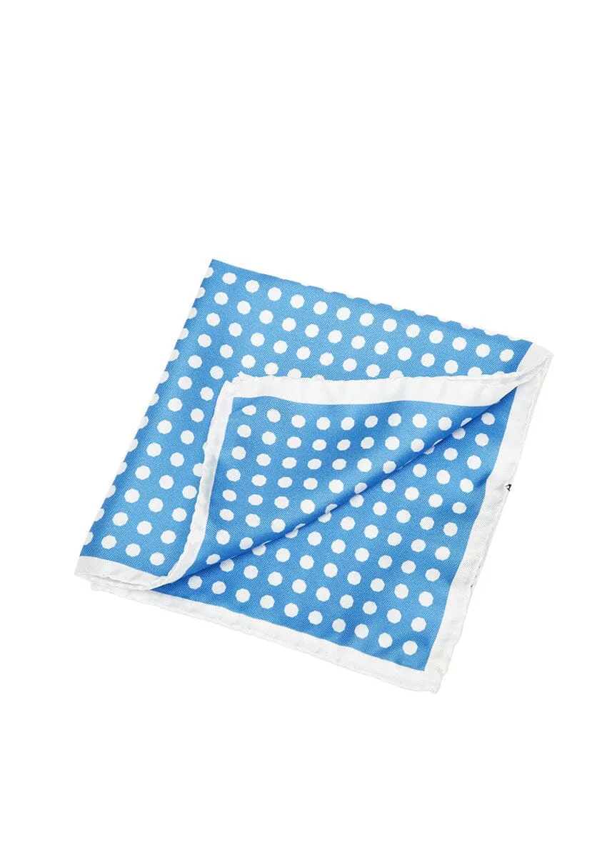 POLKA DOT POCKET SQUARE