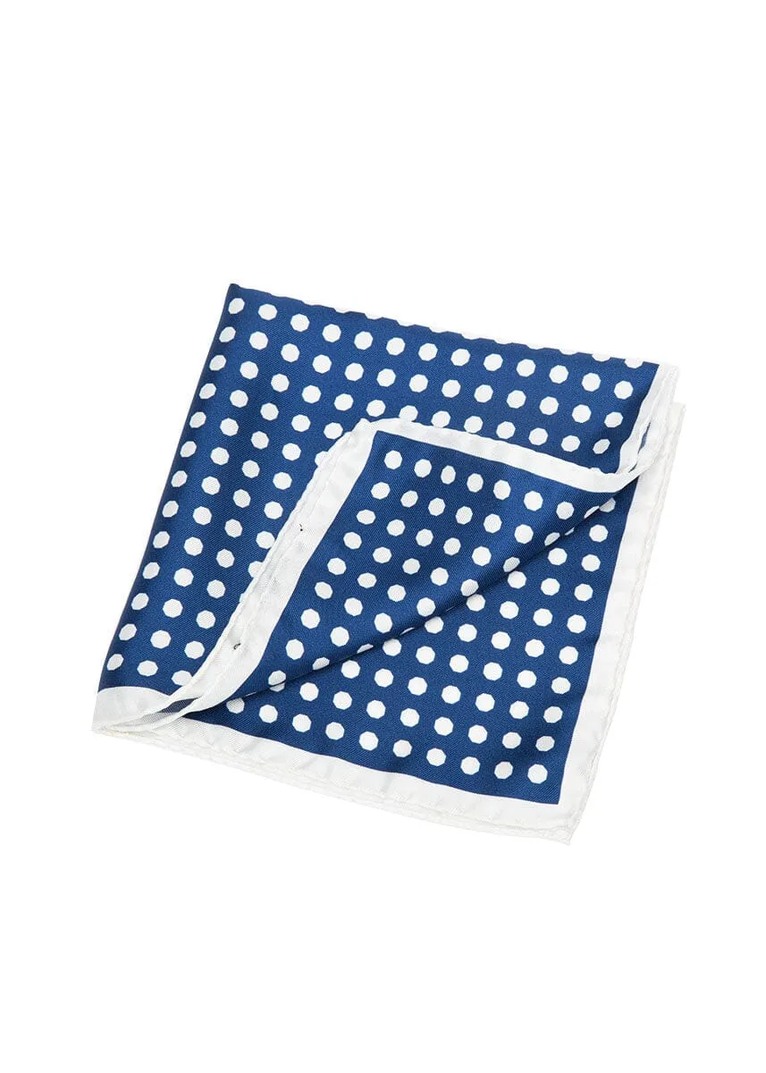 POLKA DOT POCKET SQUARE
