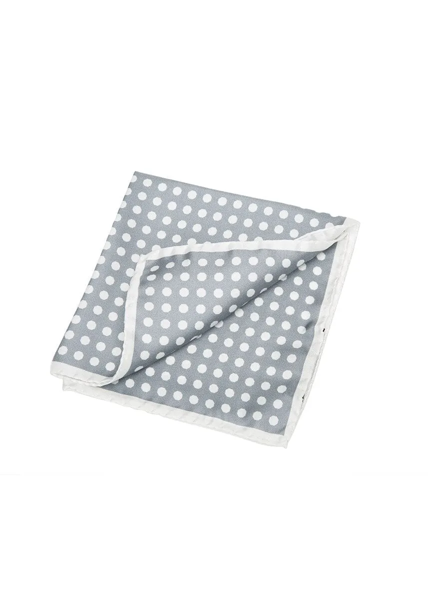 POLKA DOT POCKET SQUARE