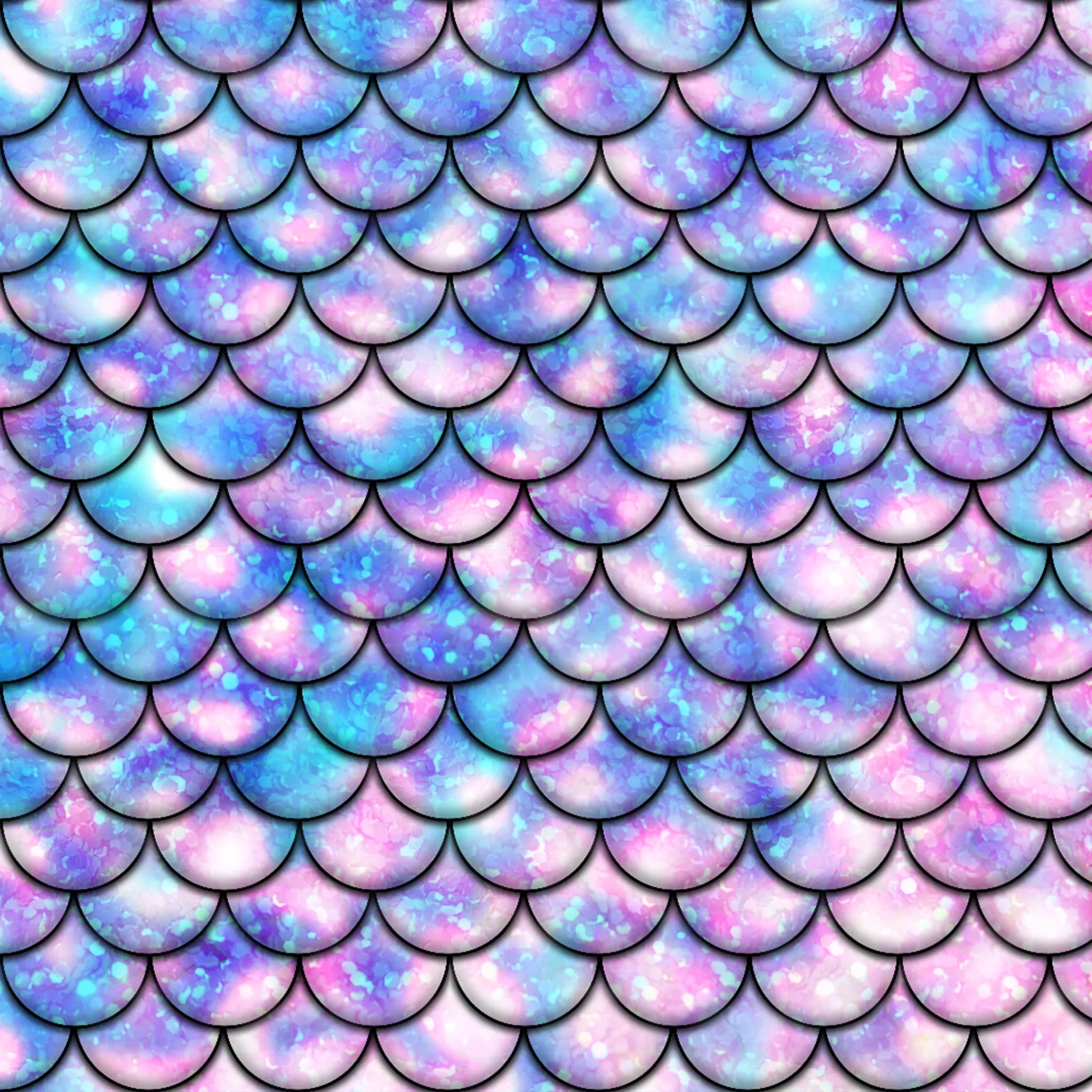 Printed Vinyl,Patterned Vinyl,HTV Prints,Vinyl Print,sheet size 12"x12'',Heat Transfer Vinyl Sheet,Vinyl Sheet,Mermaid Tail Pattern Vinyl SKU 0168