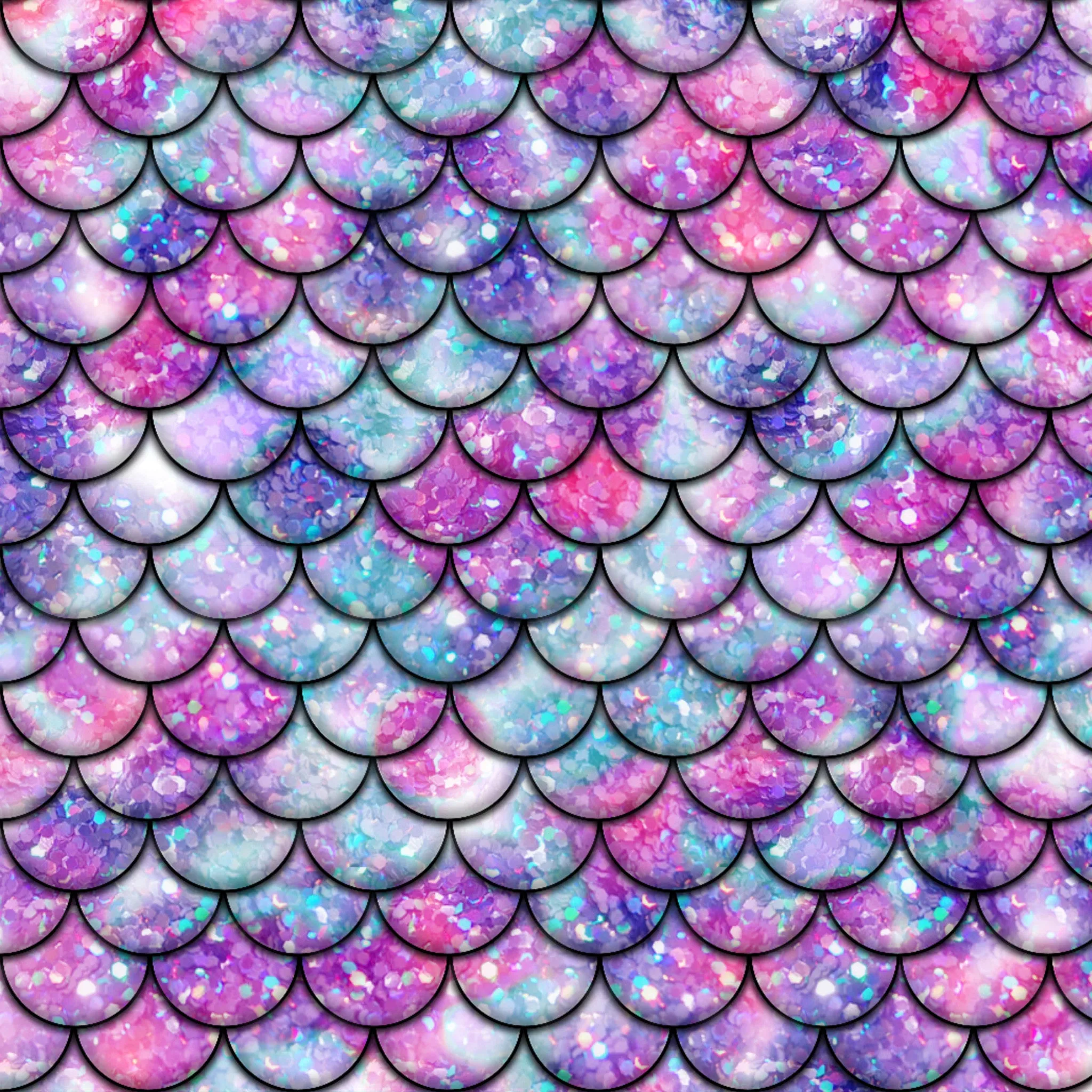 Printed Vinyl,Patterned Vinyl,HTV Prints,Vinyl Print,sheet size 12"x12'',Heat Transfer Vinyl Sheet,Vinyl Sheet,Mermaid Tail Pattern Vinyl SKU 0168
