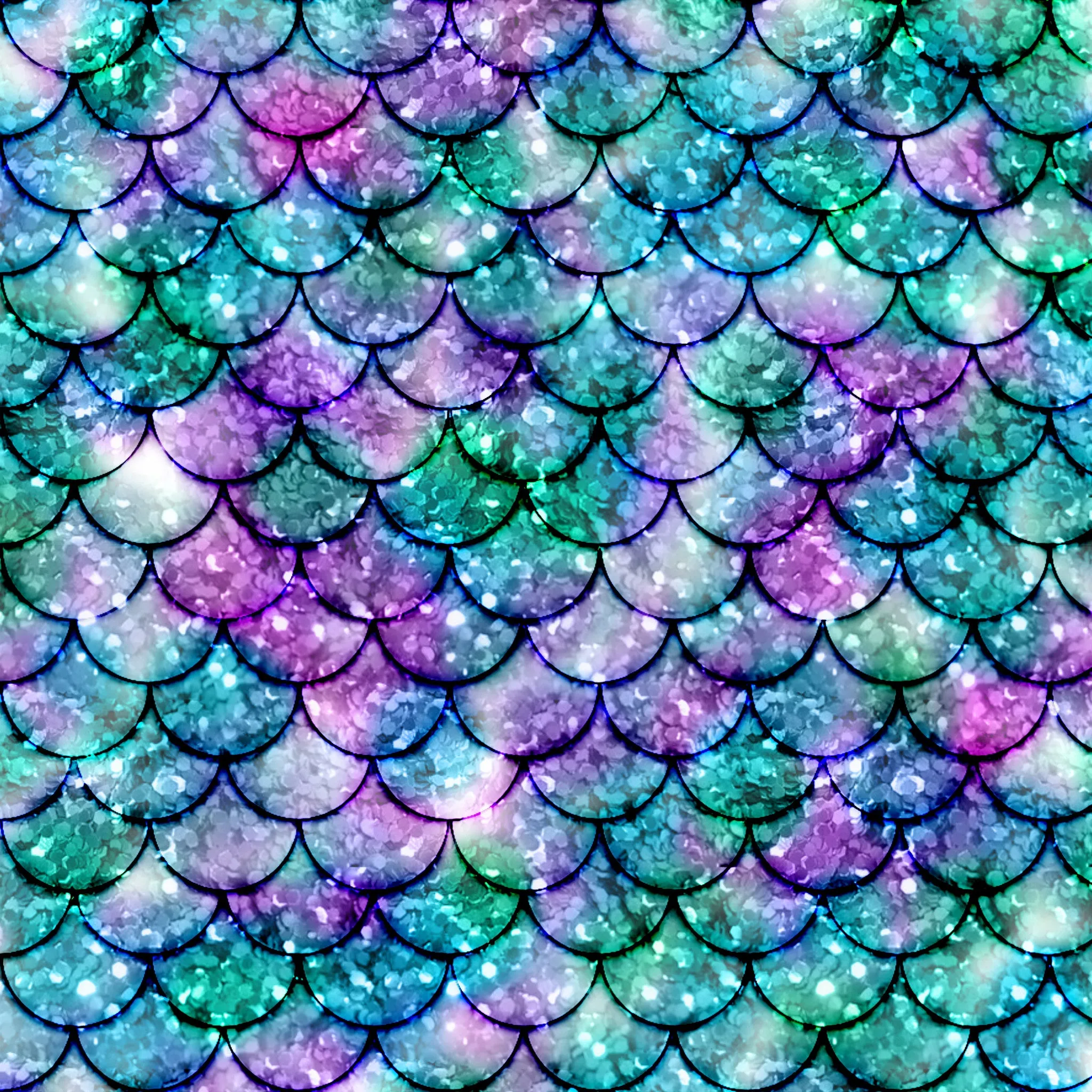 Printed Vinyl,Patterned Vinyl,HTV Prints,Vinyl Print,sheet size 12"x12'',Heat Transfer Vinyl Sheet,Vinyl Sheet,Mermaid Tail Pattern Vinyl SKU 0168