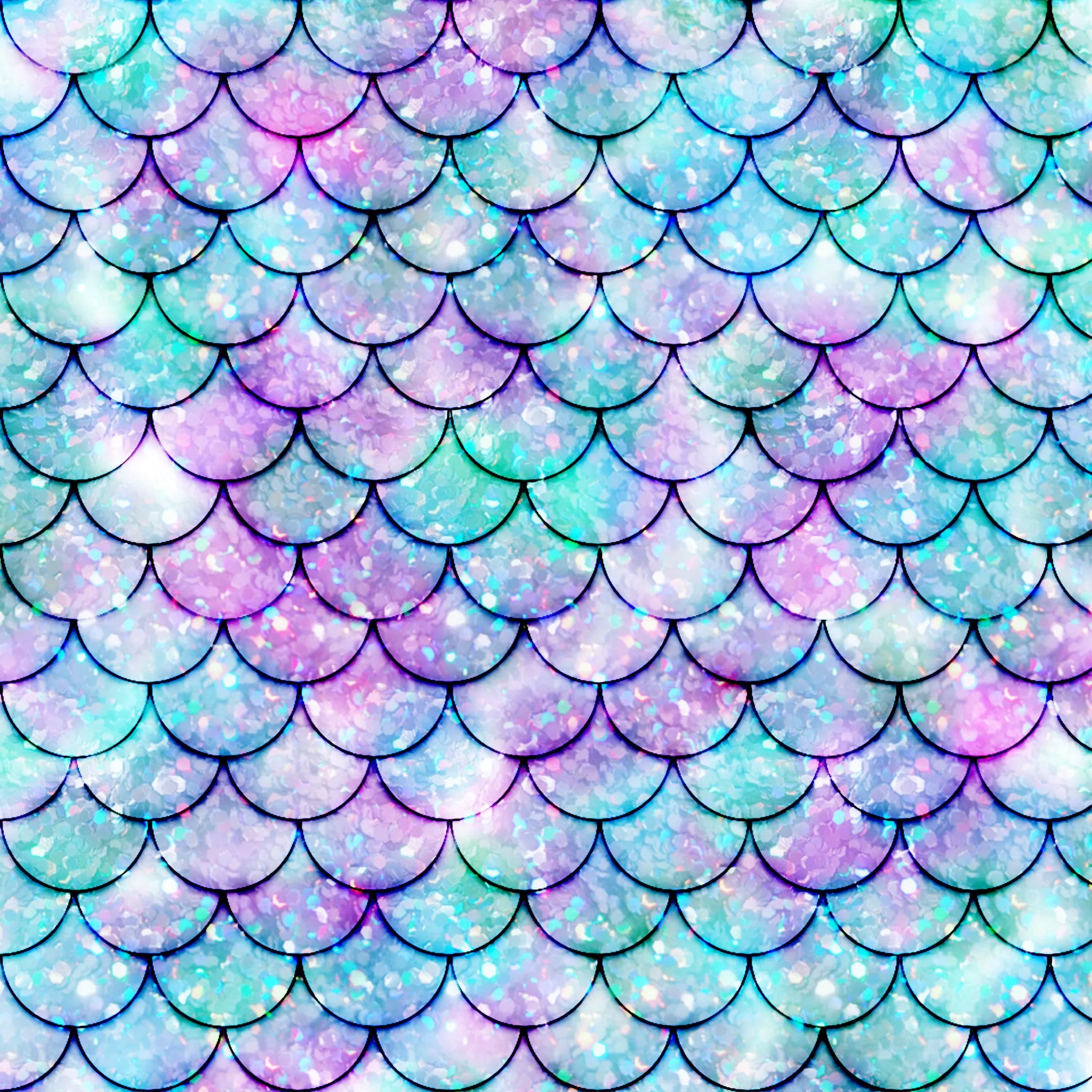 Printed Vinyl,Patterned Vinyl,HTV Prints,Vinyl Print,sheet size 12"x12'',Heat Transfer Vinyl Sheet,Vinyl Sheet,Mermaid Tail Pattern Vinyl SKU 0168