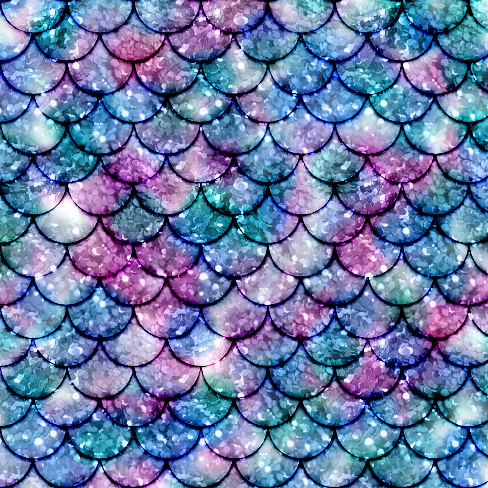 Printed Vinyl,Patterned Vinyl,HTV Prints,Vinyl Print,sheet size 12"x12'',Heat Transfer Vinyl Sheet,Vinyl Sheet,Mermaid Tail Pattern Vinyl SKU 0168