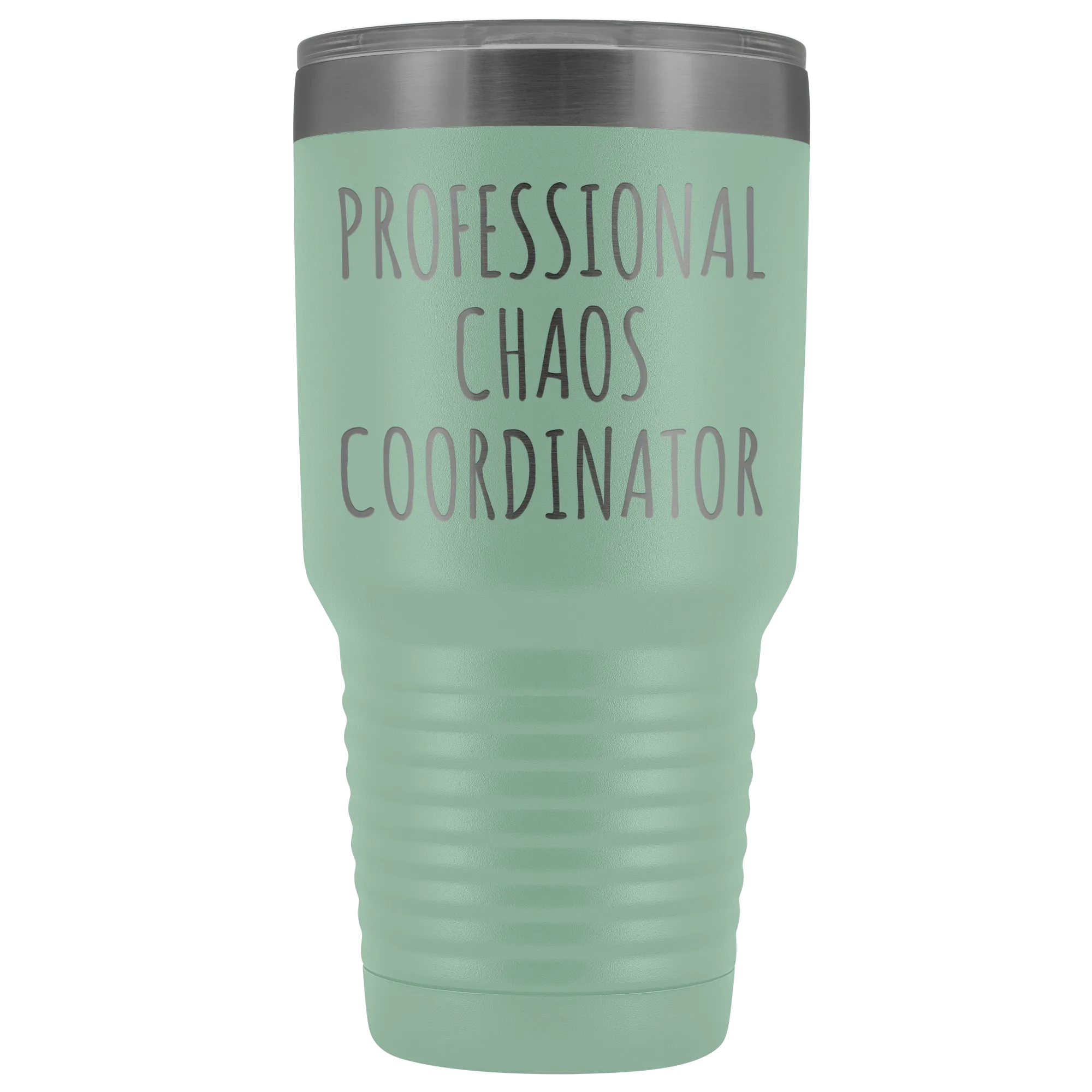 Professional Chaos Coordinator Tumbler Administrative Assistant Double Wall Vacuum Insulated Hot Cold Metal Travel Coffee Cup 30oz BPA Free