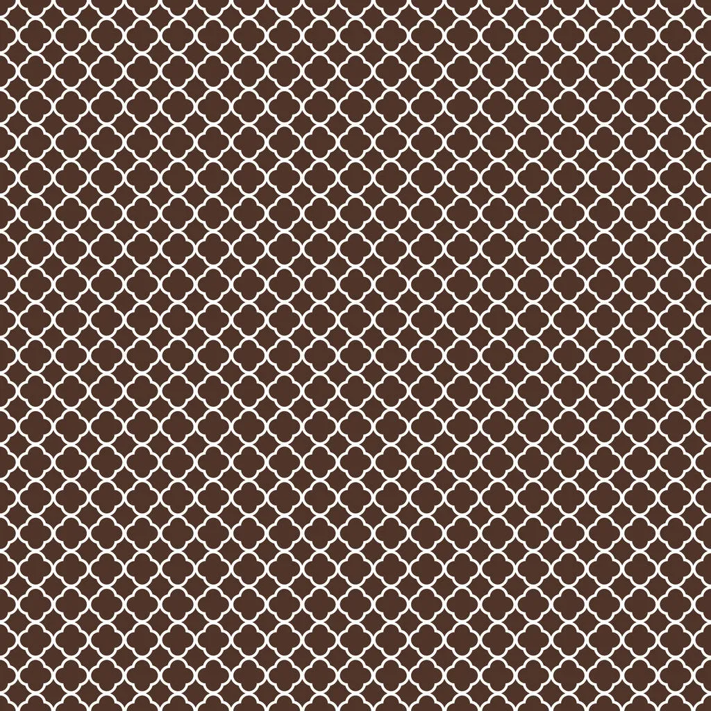Quatrefoil Adhesive Vinyl Sheet