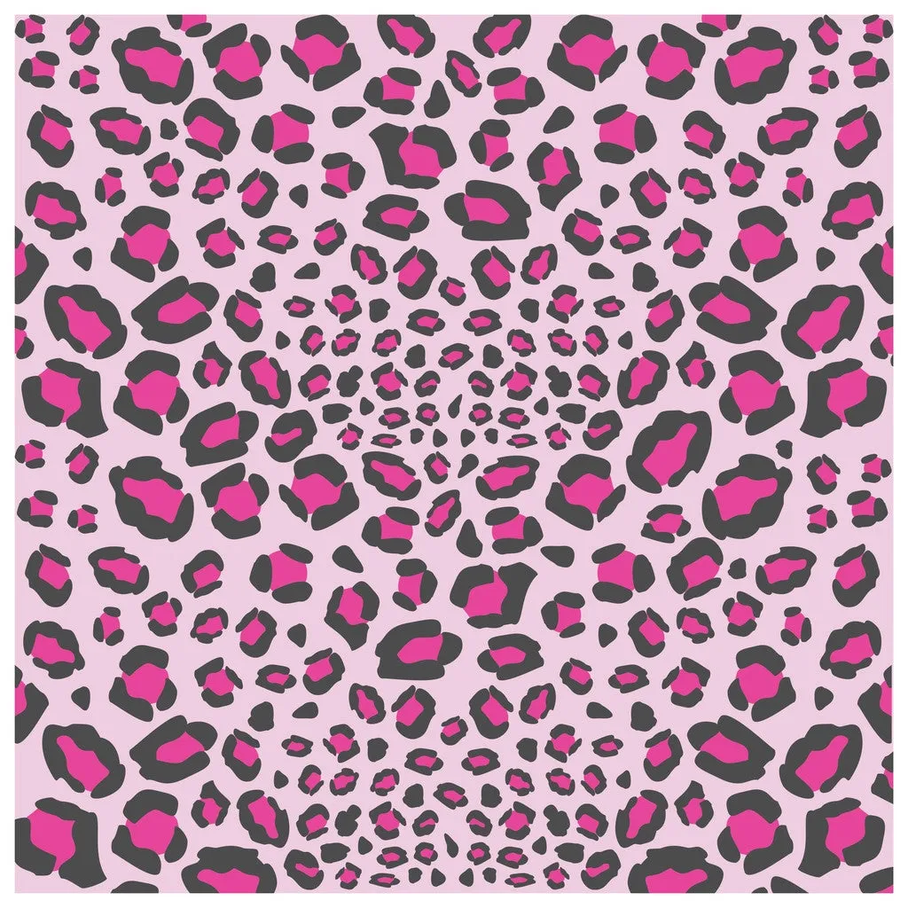 Rainbow Leopards Patterns Heat Transfer Vinyl Sheet