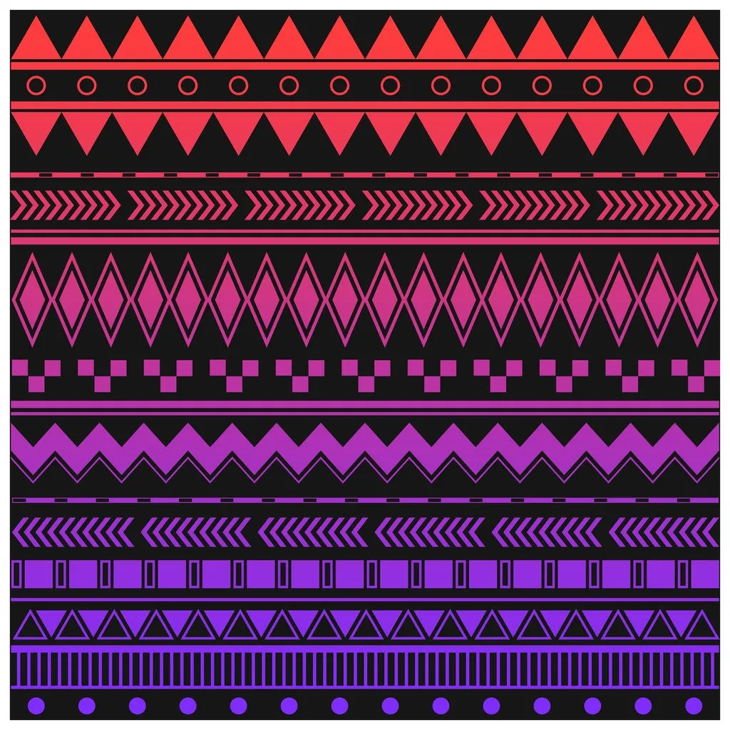 Red and Purple Dark Ombre Adhesive Adhesive Vinyl Sheet