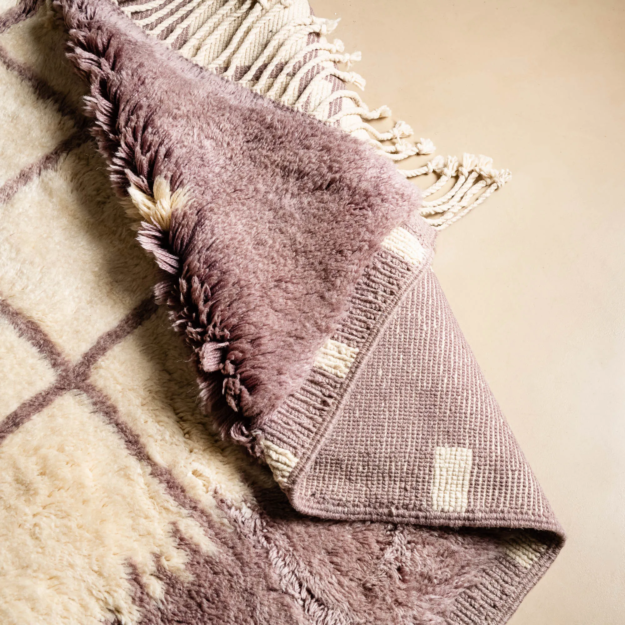 Regal Romance - luxury beni mrirt rug
