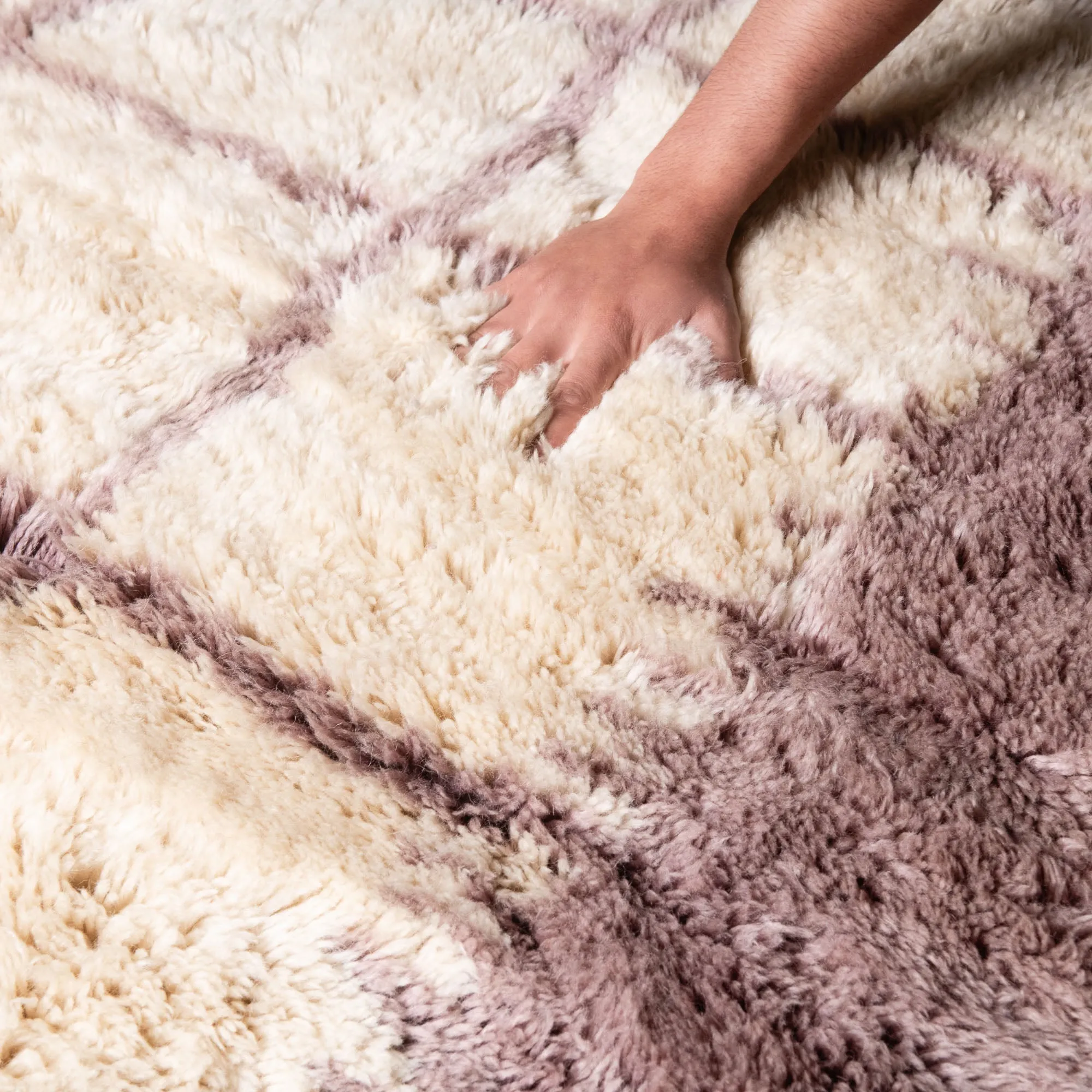Regal Romance - luxury beni mrirt rug