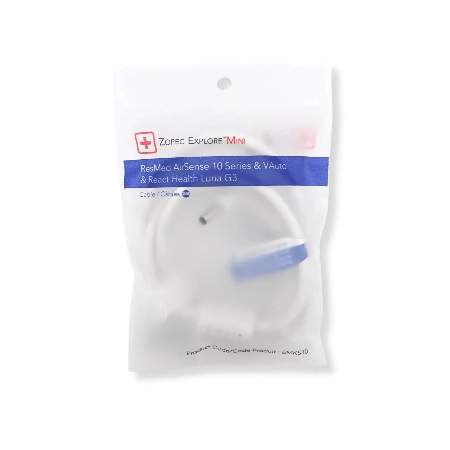 ResMed AirSense 10 Series & VAuto / Luna G3 Cable