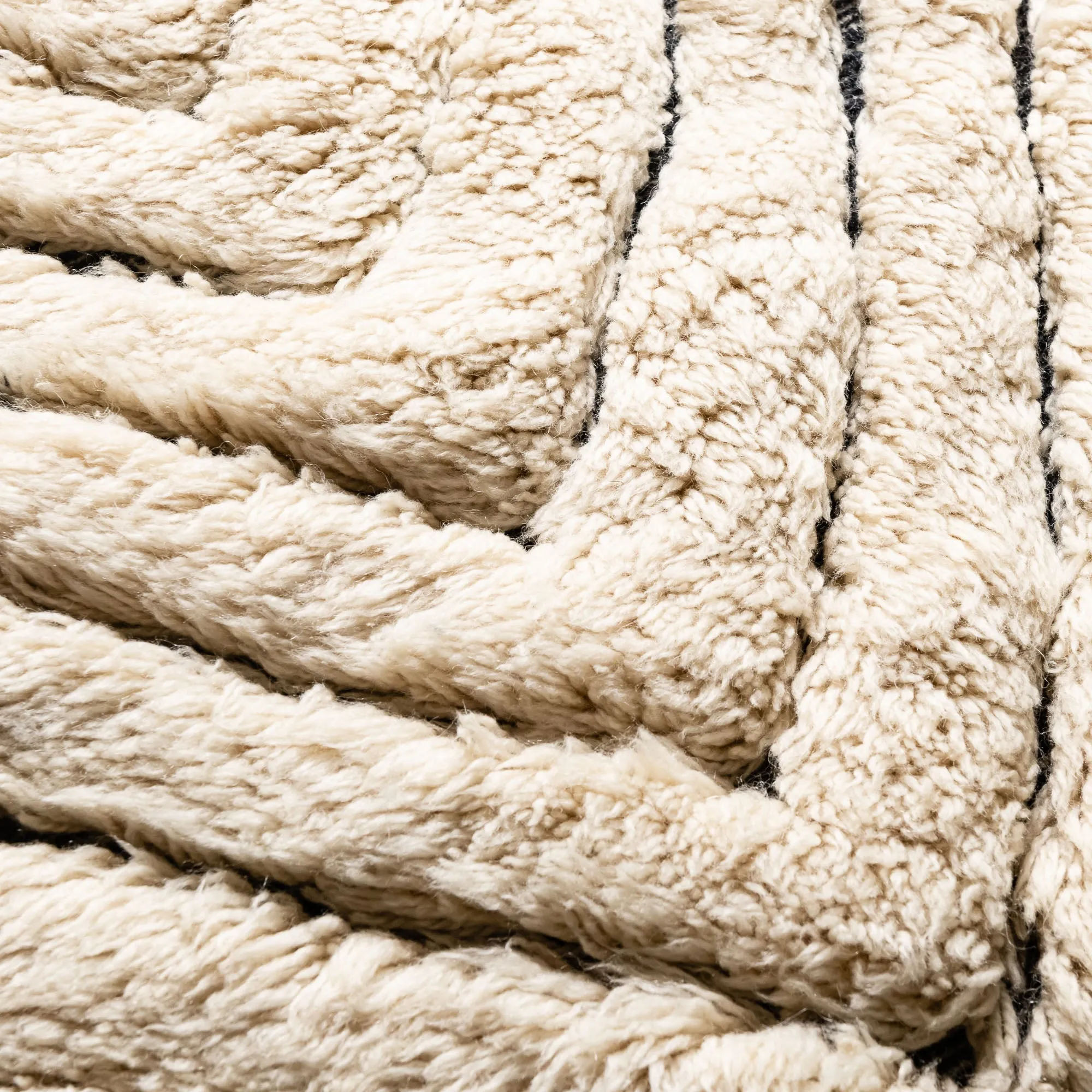 Ripples - Luxury Shag Moroccan Rug