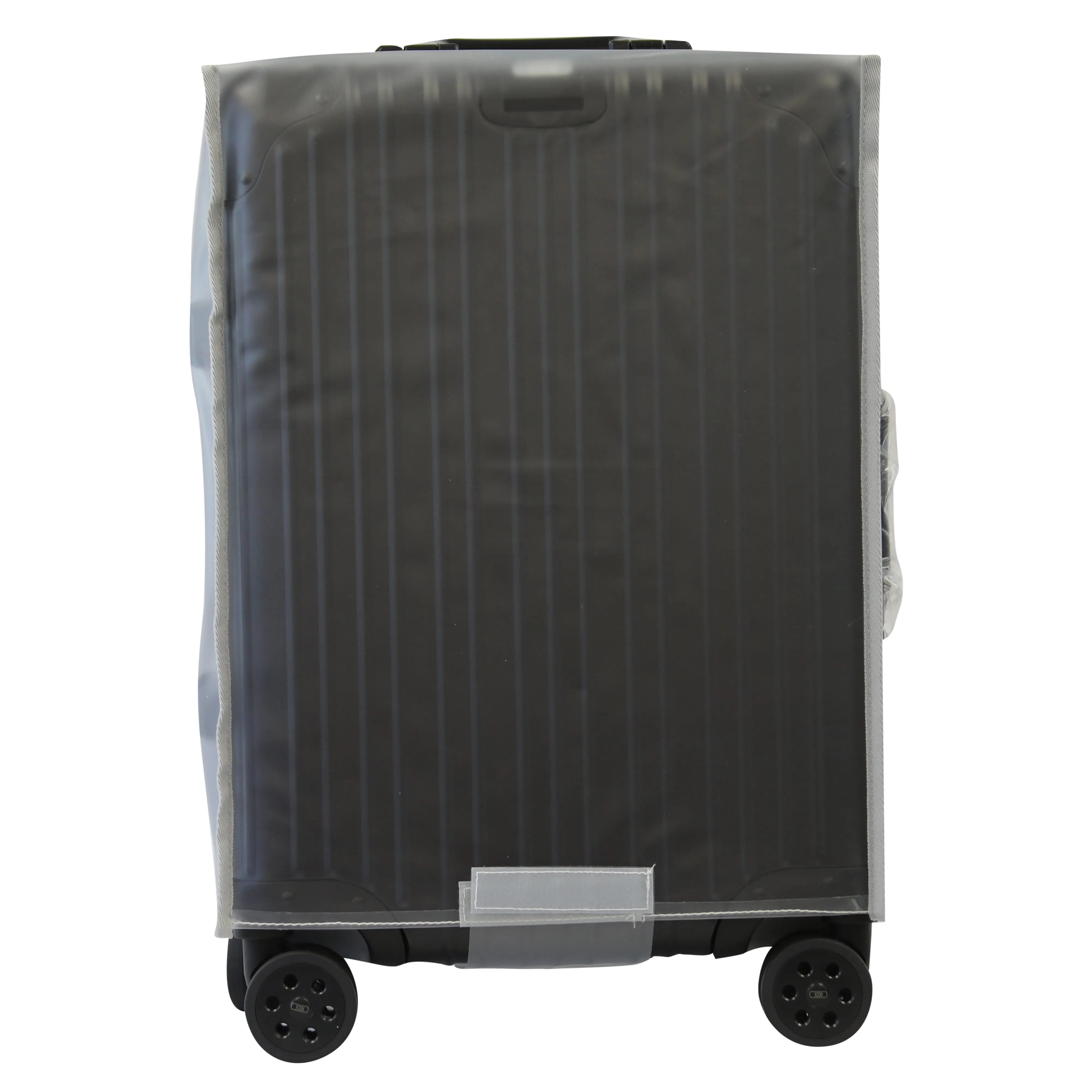 Rock Aluminium Travel Suitcase (20 Inch Black)