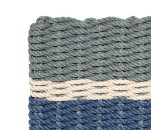 Rope Doormat - Chatham Coastal Stripe