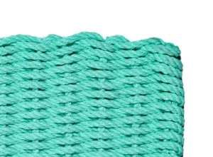 Rope Doormat - Mint Solid
