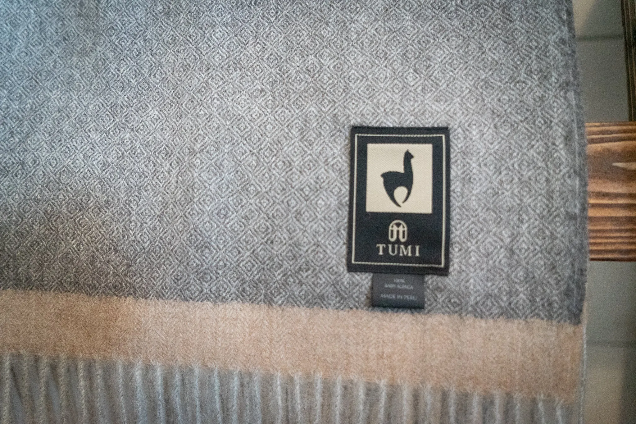 Royal Baby Alpaca Wool Throw Blanket