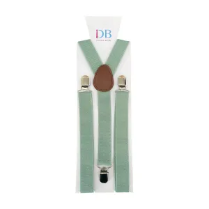 Sage Green / Eucalyptus Adult Vintage Braces