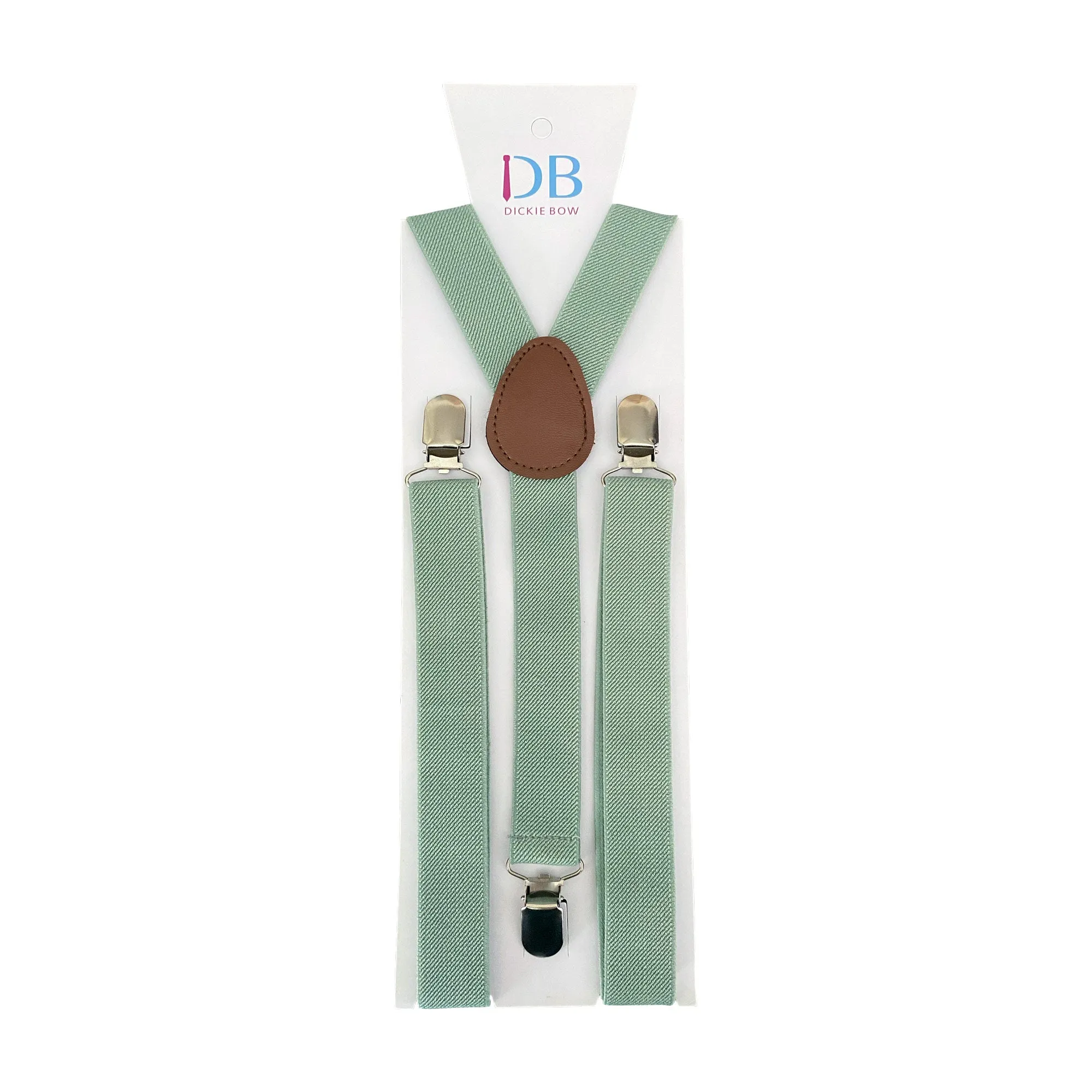 Sage Green / Eucalyptus Adult Vintage Braces
