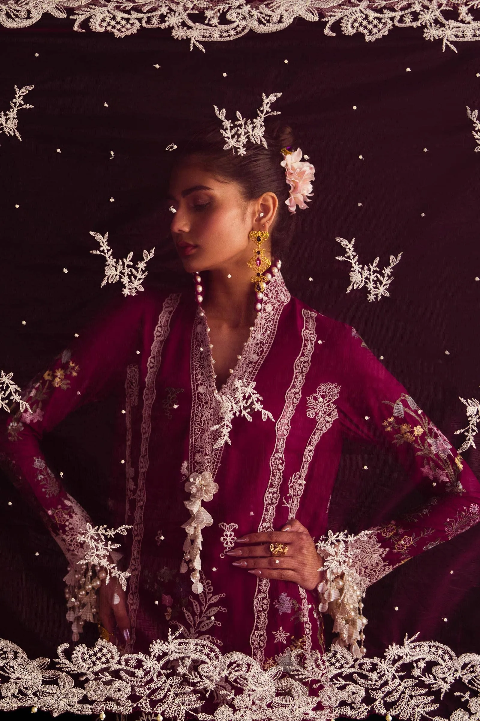 SANA SAFINAZ | LUXURY COLLECTION'24   | L241-007B-3CT