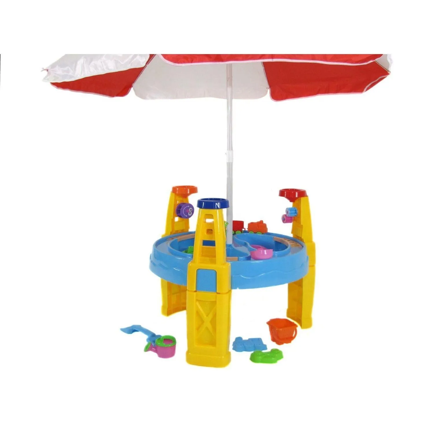 Sand and Water Table with Parasol