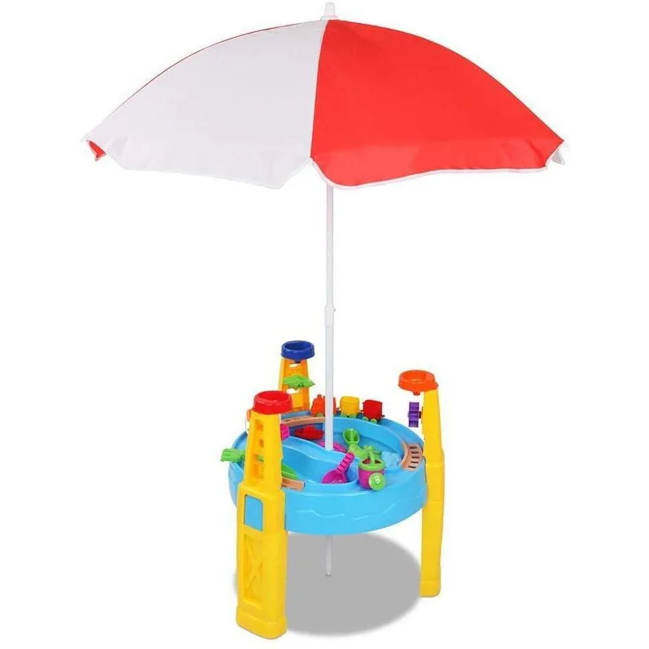 Sand and Water Table with Parasol