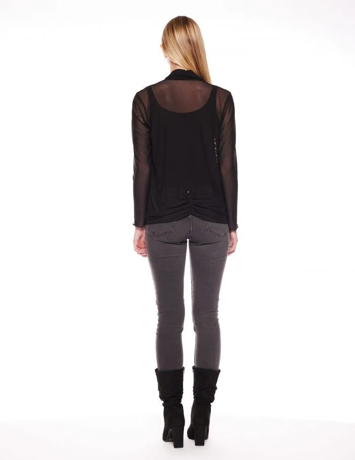 Sapling Mesh Cardigan