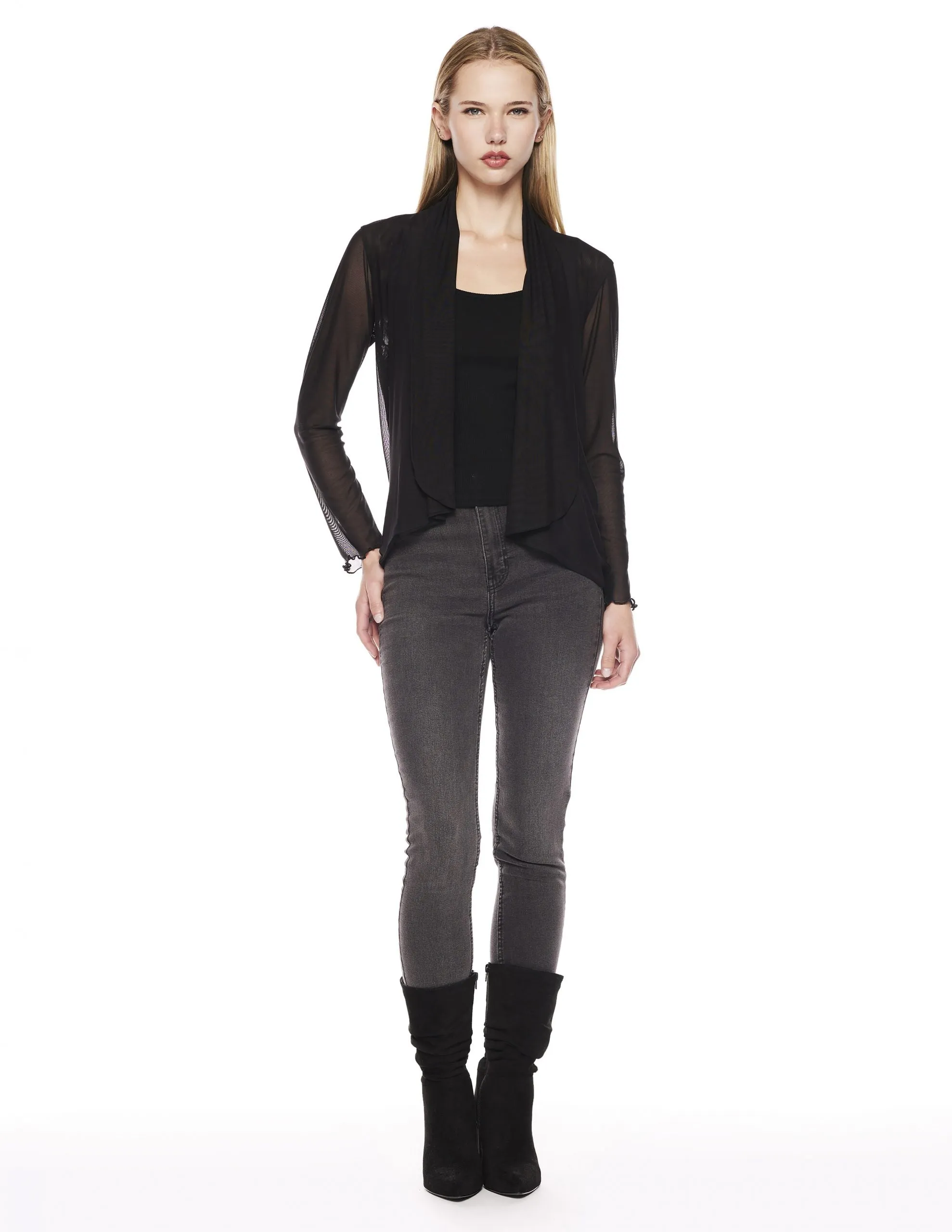 Sapling Mesh Cardigan