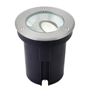 Saxby 90963 Hoxton IP67 13W Brushed stainless steel & clear glass 13W LED module (COB) Cool White