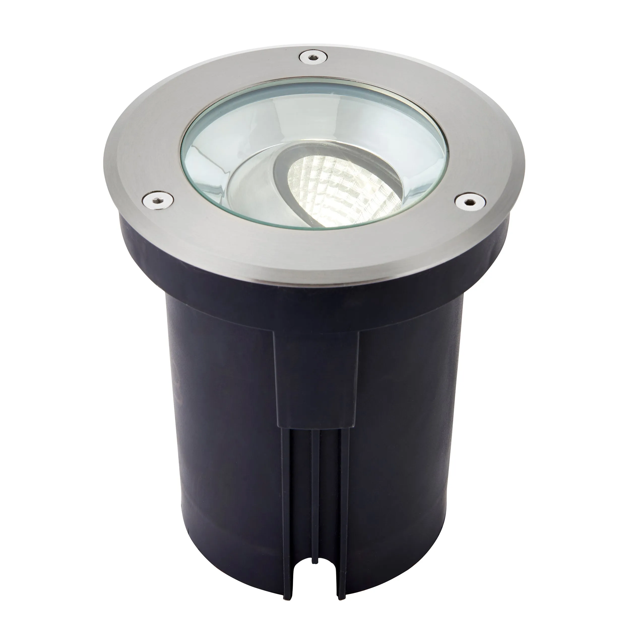 Saxby 90963 Hoxton IP67 13W Brushed stainless steel & clear glass 13W LED module (COB) Cool White