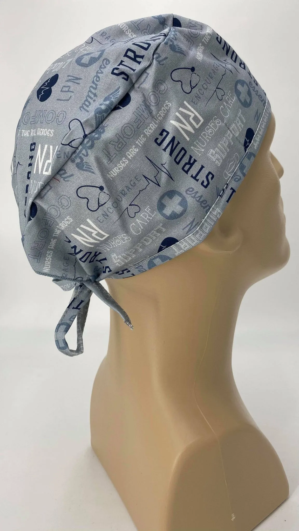 Scrub Cap Medical Surgeon Head Cover Surgical Hat Nurse Nursing Operating Room, RN LPN
