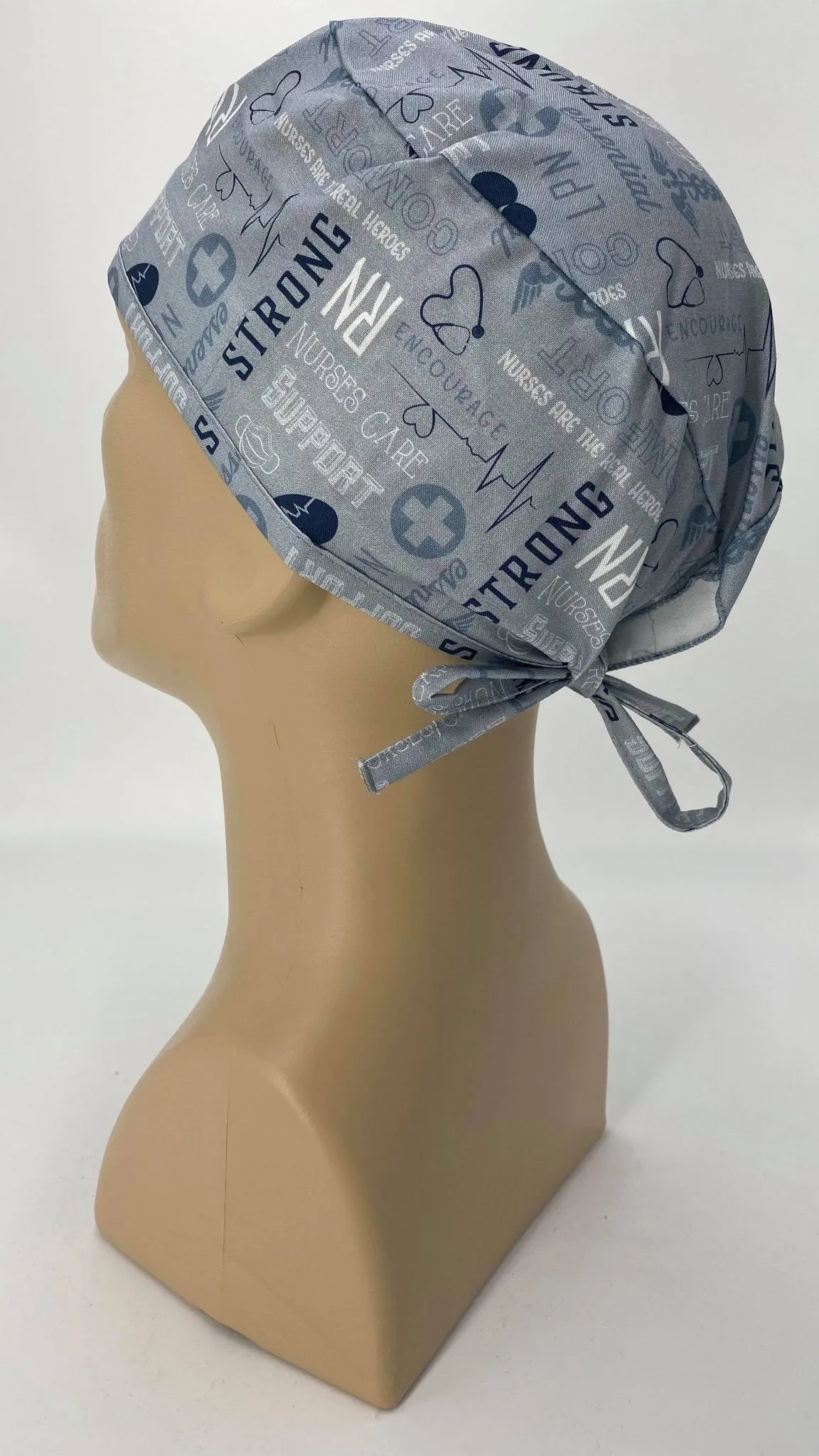 Scrub Cap Medical Surgeon Head Cover Surgical Hat Nurse Nursing Operating Room, RN LPN