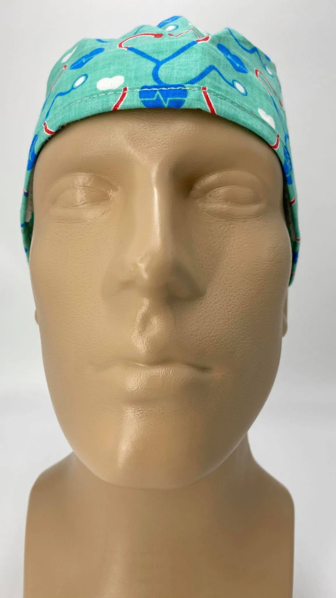 Scrub Cap Medical Surgeon Head Cover Surgical Hat Nurse Nursing Operating Room, Teal