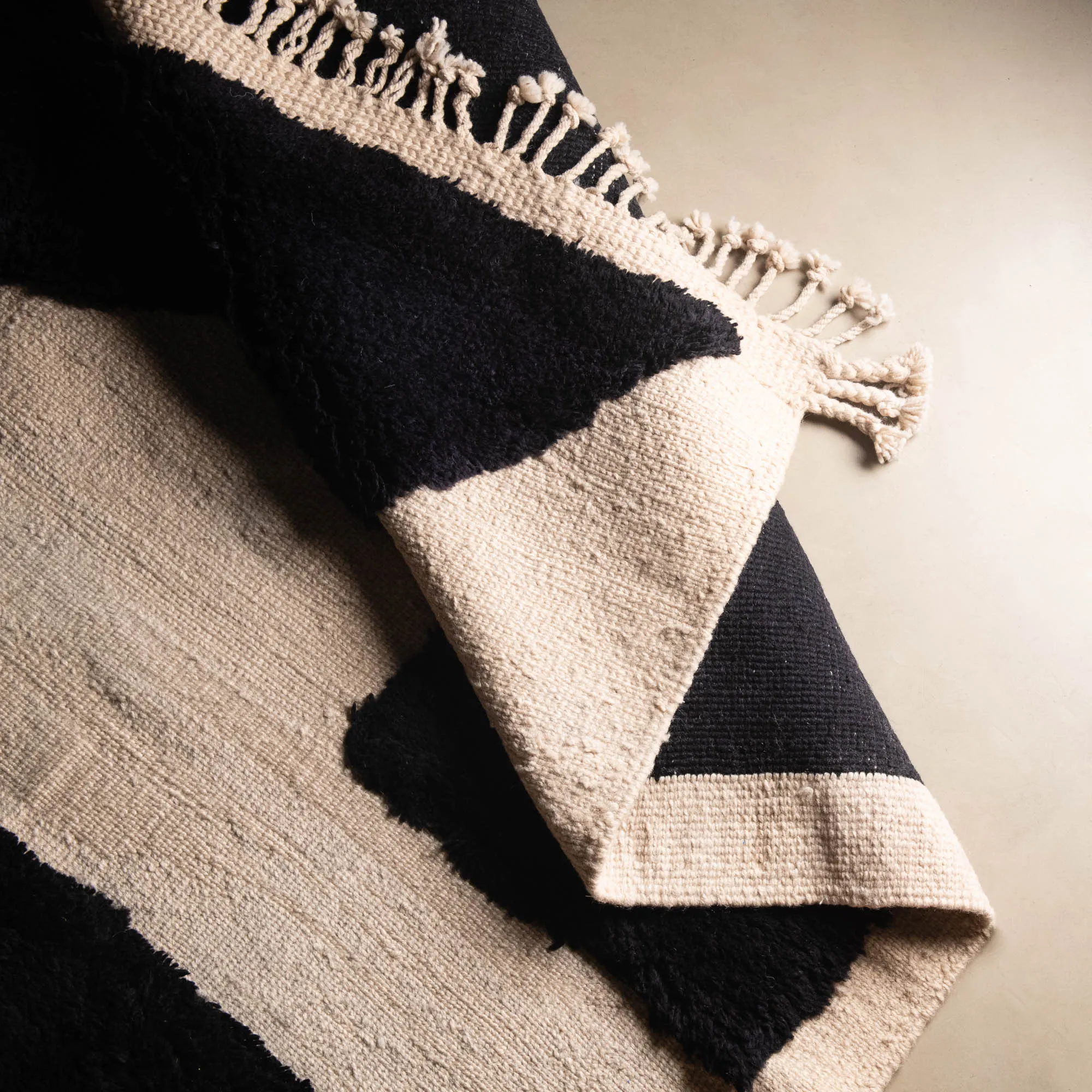 Secret Square - Luxury Shag Moroccan Rug