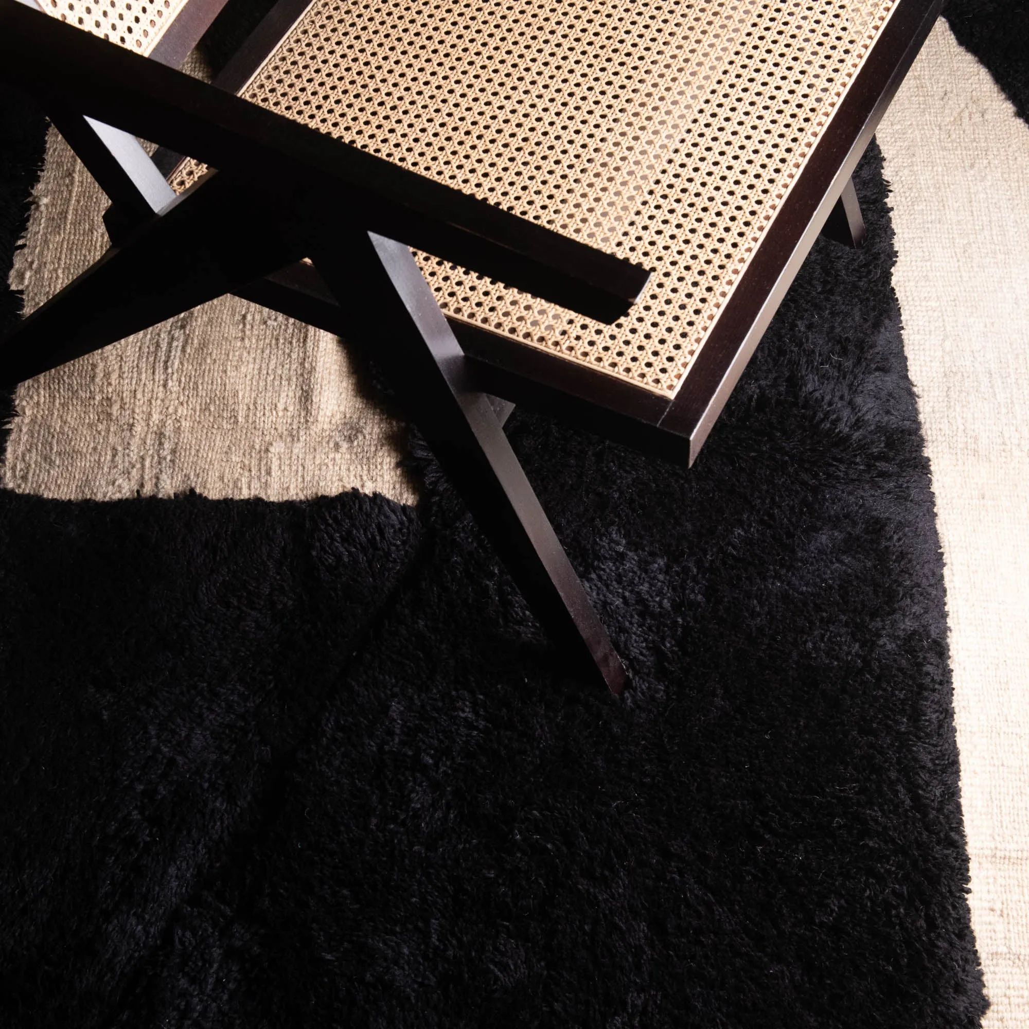 Secret Square - Luxury Shag Moroccan Rug