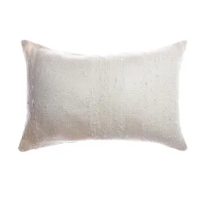 Shantung Silk Luxury Lumbar Pillow