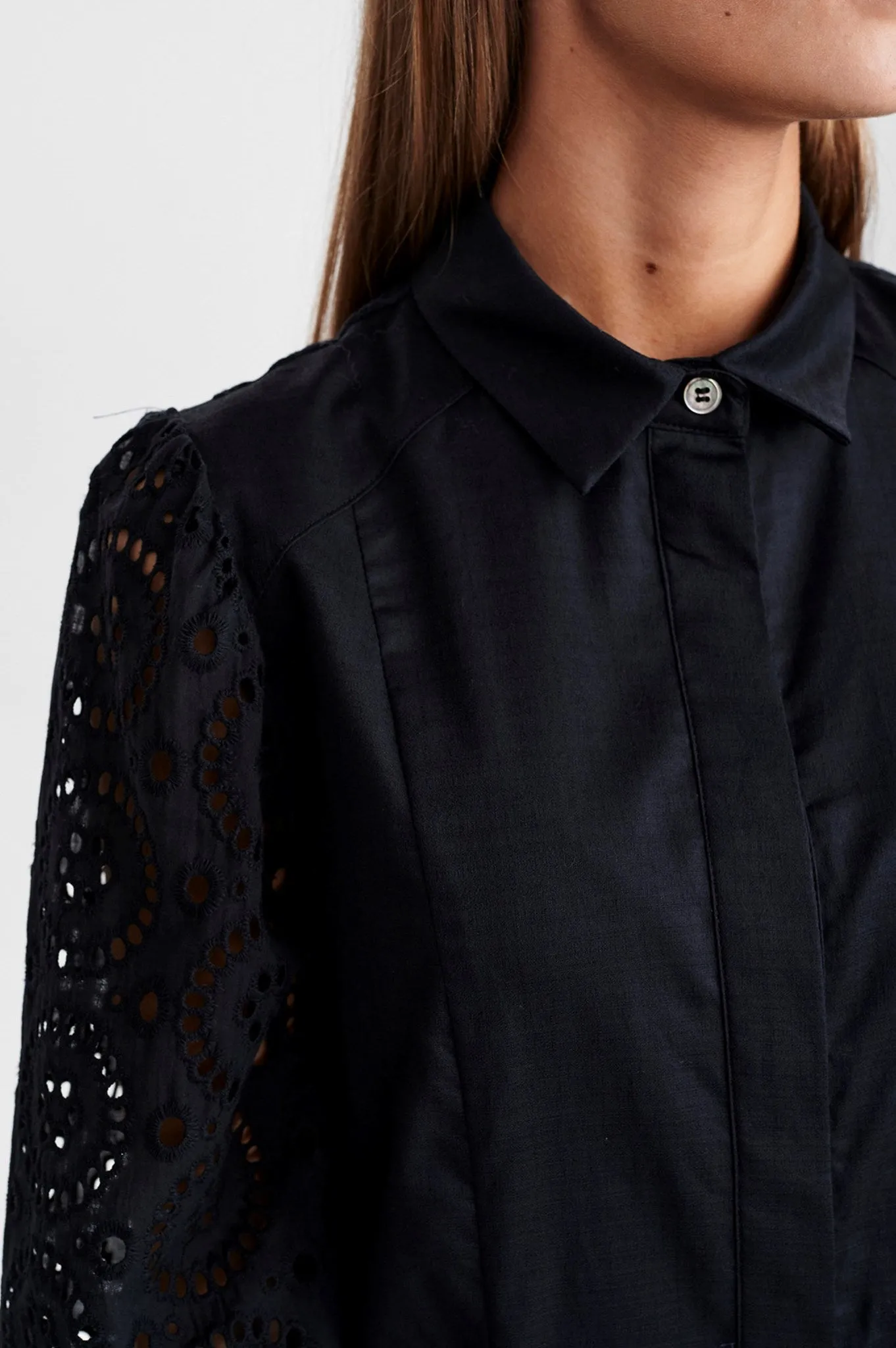 SICAMPANA DRESS - Caviar