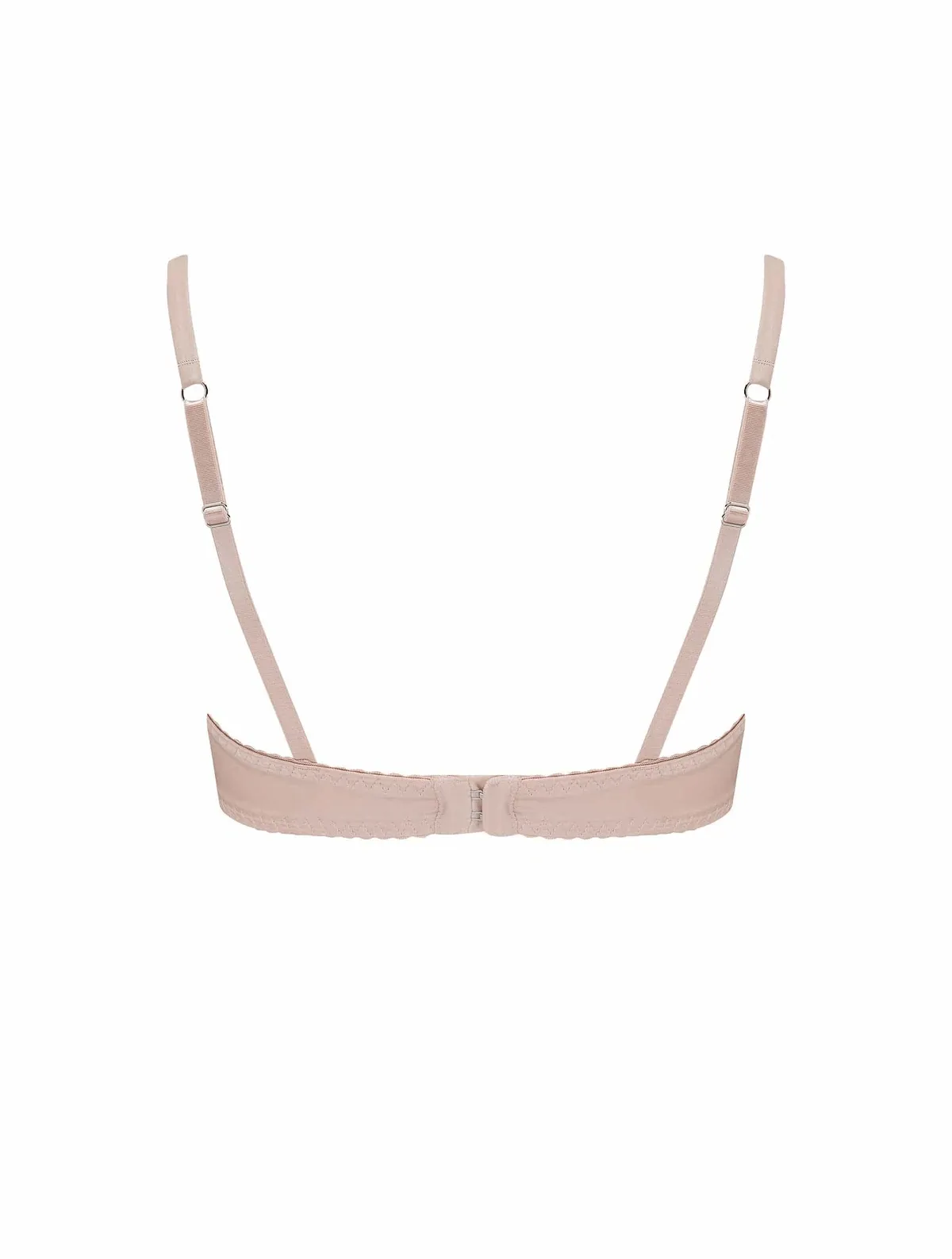 Signature Blush Lace Padded Plunge - Blush