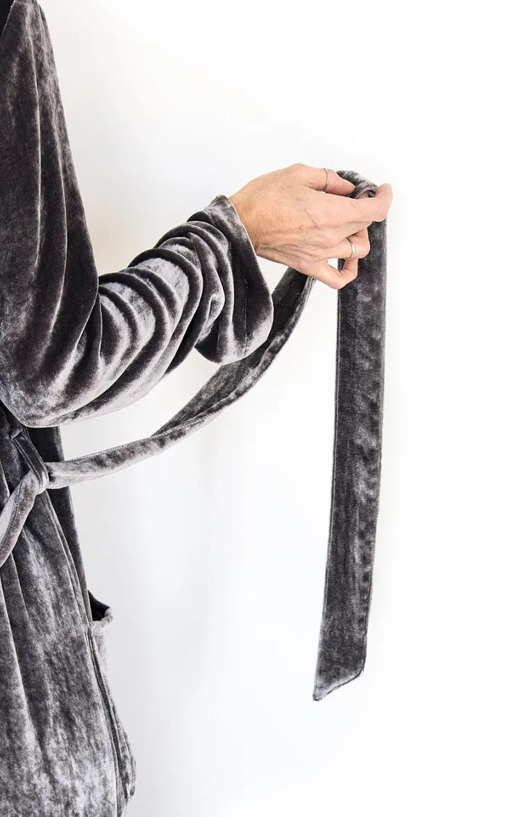 Silk Velvet Duster