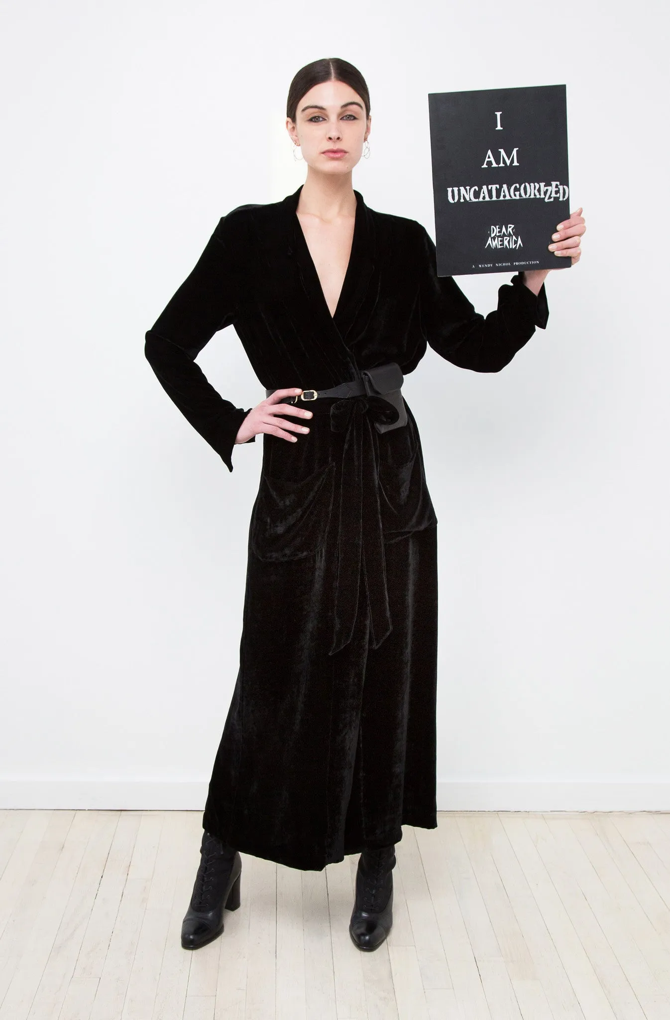 Silk Velvet Duster