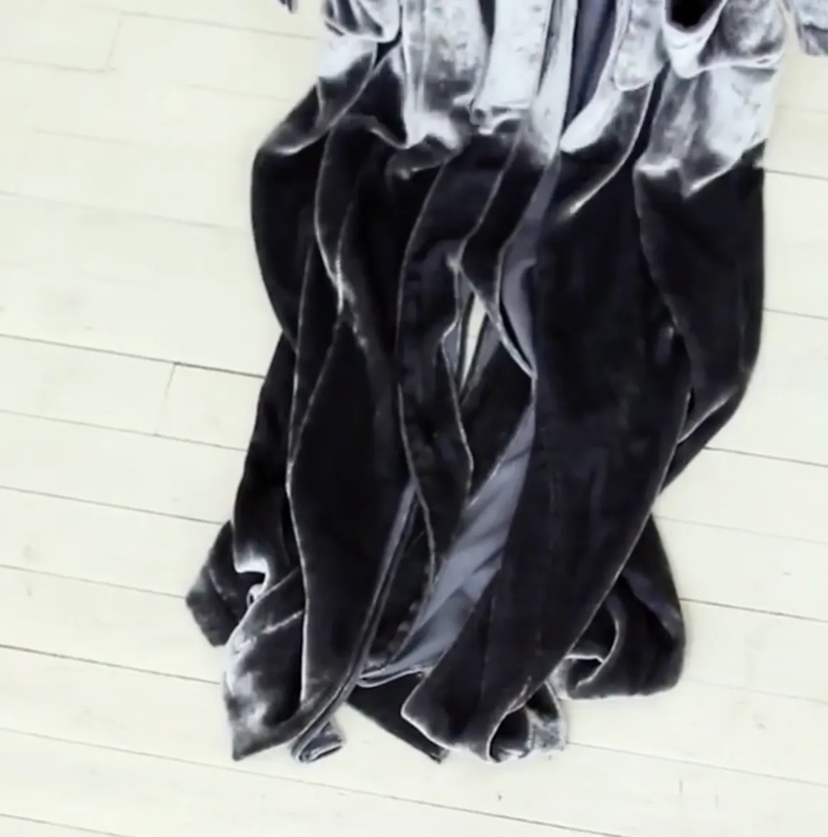 Silk Velvet Duster