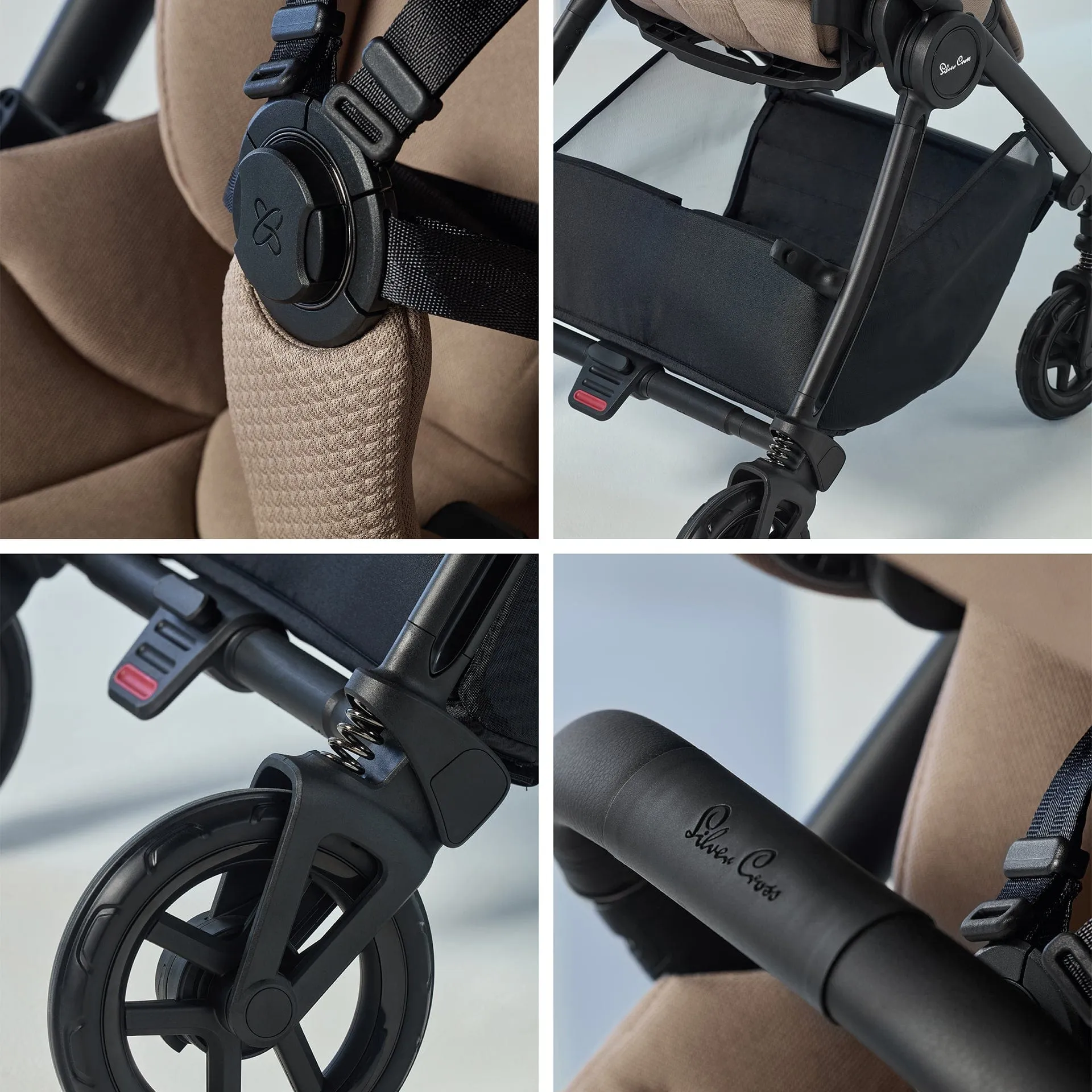 Silver Cross Dune 2 Maxi-Cosi Travel System- Mocha