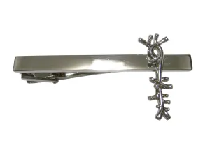 Silver Toned Medical Anatomical Aorta Artery Tie Clip