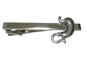 Silver Toned Medical Anatomy Stomach Gastroenterology Tie Clip