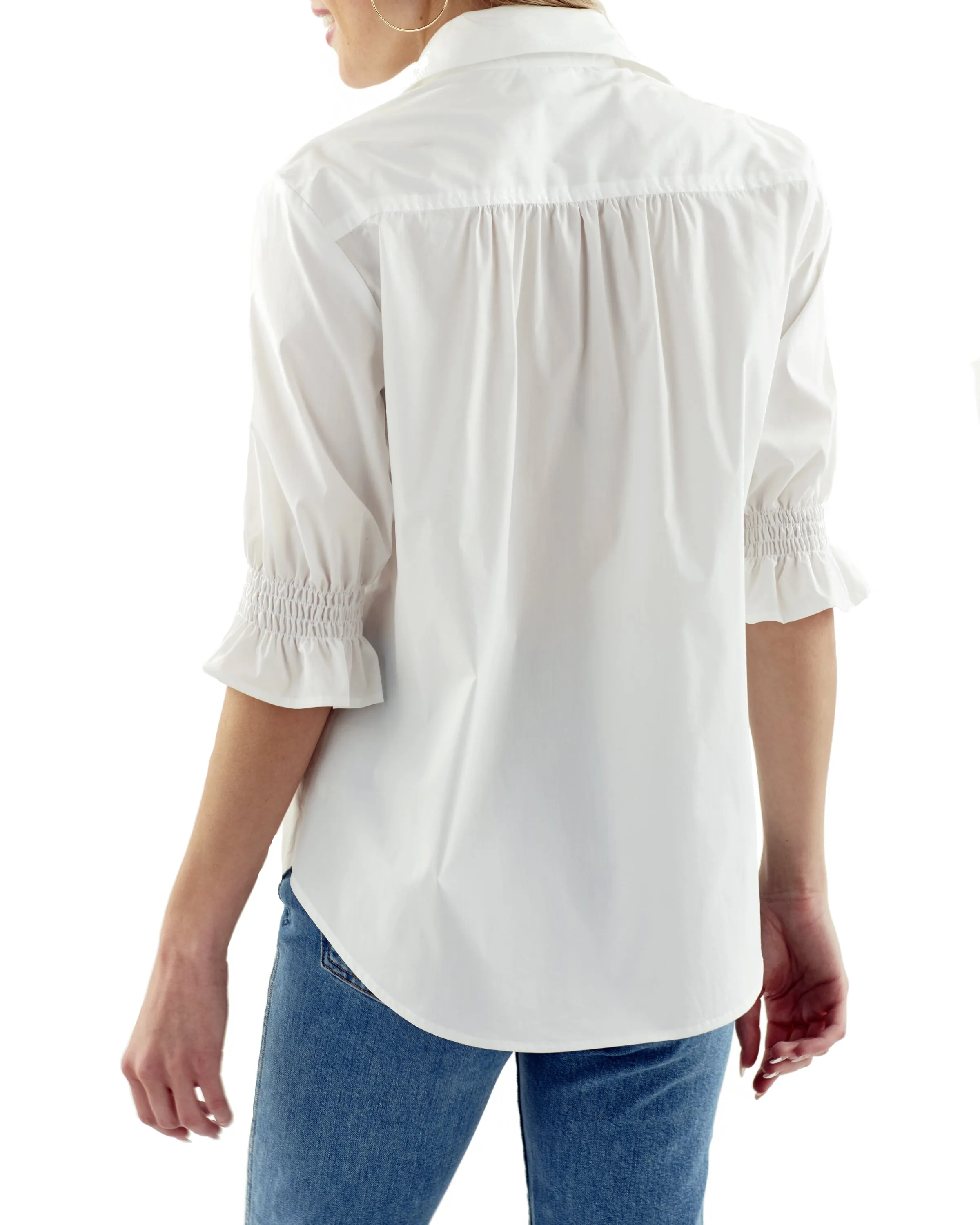 Sirena Shirt Getaway Collection - Turquoise Super Stretch