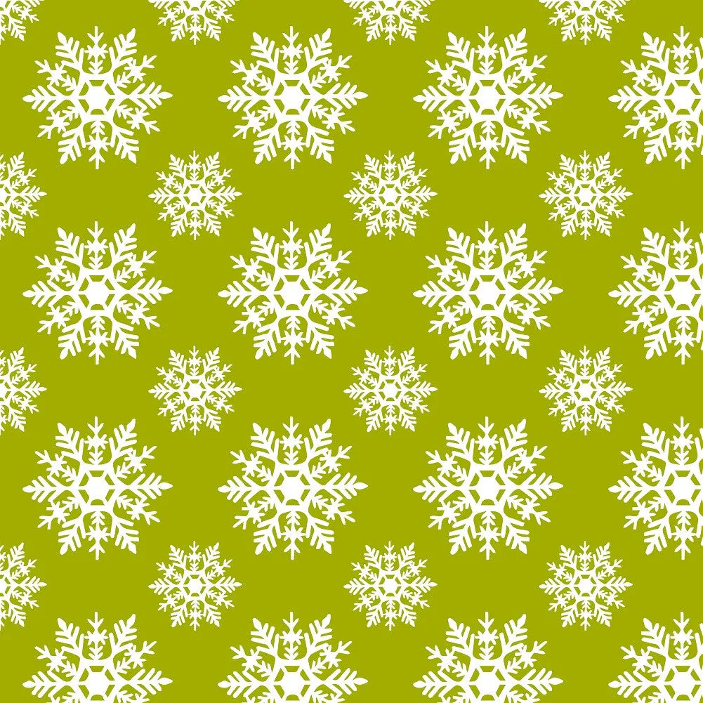 Snowflakes Adhesive Vinyl Sheet